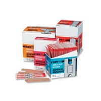Honeywell 16459 Swift First Aid 1\" X 3\" Woven Strip Adhesive Bandage (100 Per Box)